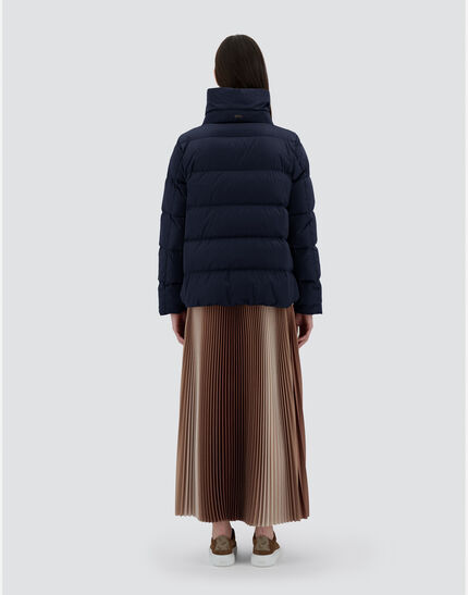 CAPE IN SATIN New Blue