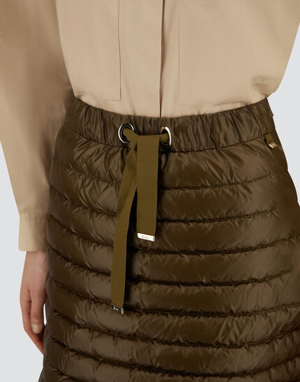 SKIRT IN NYLON ULTRALIGHT Military Green