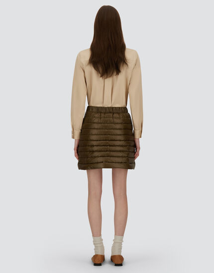 SKIRT IN NYLON ULTRALIGHT Military Green