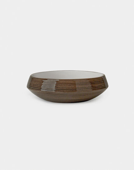 HERNO HABITA VERSATILE CERAMIC BOWL - SMALL Coffee 2 HERNO HABITA VERSATILE CERAMIC BOWL - SMALL Coffee