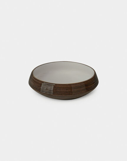 HERNO HABITA VERSATILE CERAMIC BOWL - SMALL Coffee 3 HERNO HABITA VERSATILE CERAMIC BOWL - SMALL Coffee