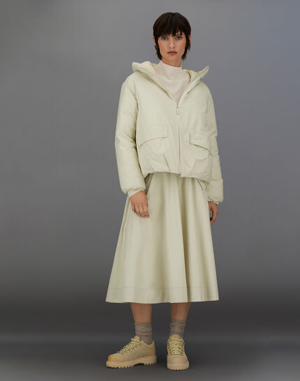 LAMINAR HOODED JACKET IN 2L GORE-TEX Cream