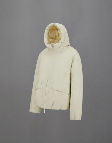 LAMINAR HOODED JACKET IN 2L GORE-TEX Cream