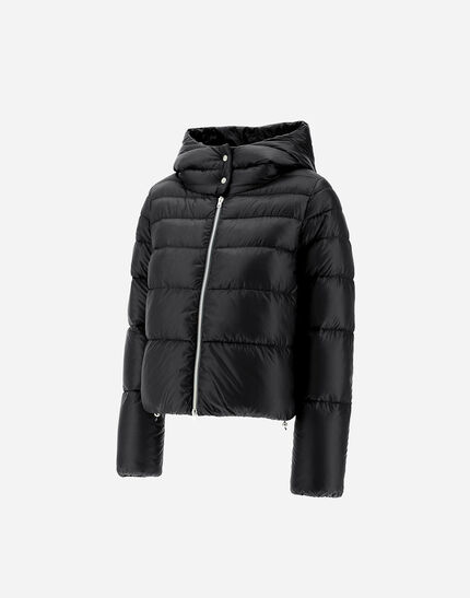 RESORT BOMBER JACKET IN NYLON ULTRALIGHT Black