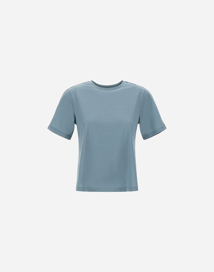 RESORT T-SHIRT IN MERCERISED COTTON JERSEY Midnight Teal