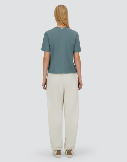 RESORT T-SHIRT IN MERCERISED COTTON JERSEY Midnight Teal