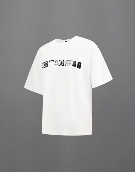 LAMINAR COMPACT JERSEY T-SHIRT White