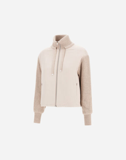 RESORT JACKET IN CASHMERE SILK Chantilly 2 RESORT JACKET IN CASHMERE SILK Chantilly