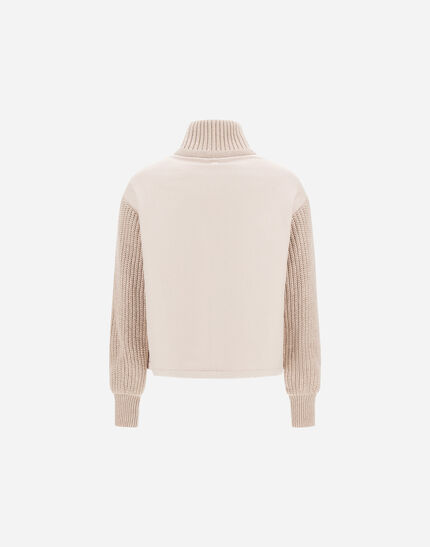 RESORT JACKET IN CASHMERE SILK Chantilly 3 RESORT JACKET IN CASHMERE SILK Chantilly