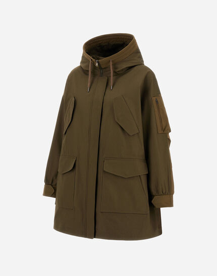 PARKA IN DELON AND KEYSTONE Light Military 6 PARKA IN DELON AND KEYSTONE Light Military