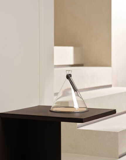 HERNO HABITA GLASS CLOCHE Transparent