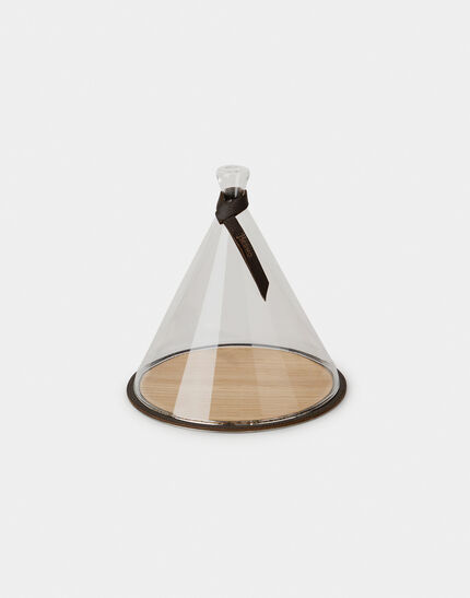 HERNO HABITA GLASS CLOCHE Transparent