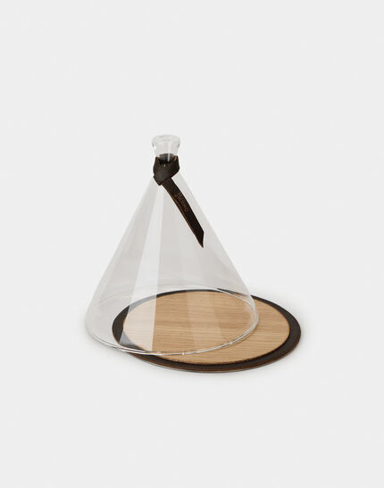 HERNO HABITA GLASS CLOCHE Transparent