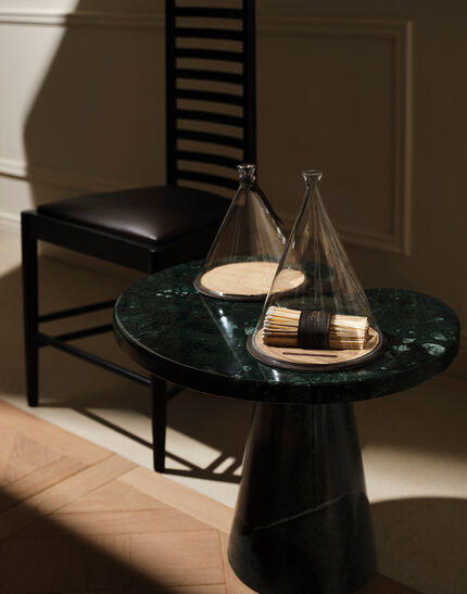 HERNO HABITA GLASS CLOCHE Transparent