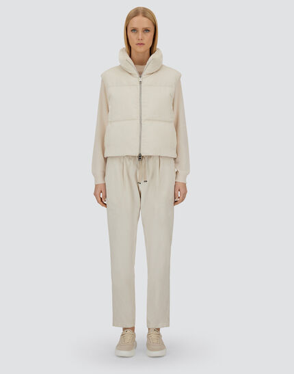 RESORT TROUSERS IN BRIGHT CORDUROY Chantilly 3 RESORT TROUSERS IN BRIGHT CORDUROY Chantilly