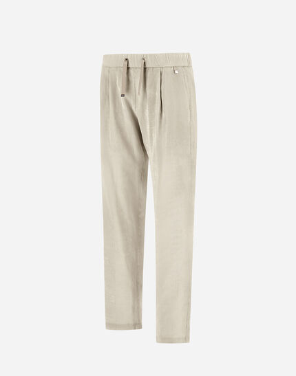 RESORT TROUSERS IN BRIGHT CORDUROY Chantilly 5 RESORT TROUSERS IN BRIGHT CORDUROY Chantilly