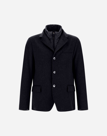 BLAZER IN PURE CASHMERE Dark Blue
