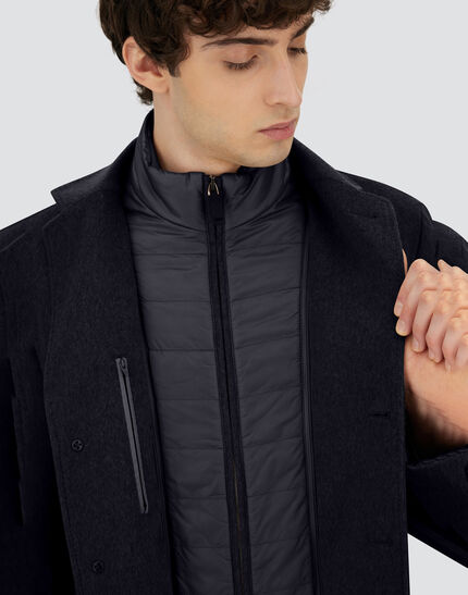 BLAZER IN PURE CASHMERE Dark Blue