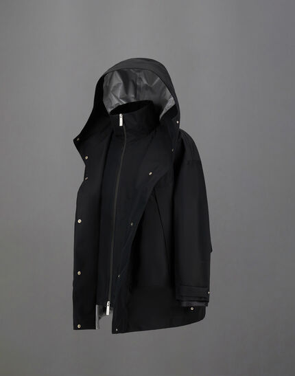 LAMINAR PARKA IN 3L GORE-TEX Black