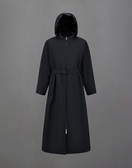 LAMINAR TRENCH COAT IN 2L GORE-TEX Black