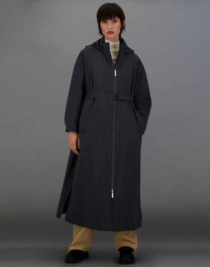 LAMINAR TRENCH COAT IN 2L GORE-TEX Black