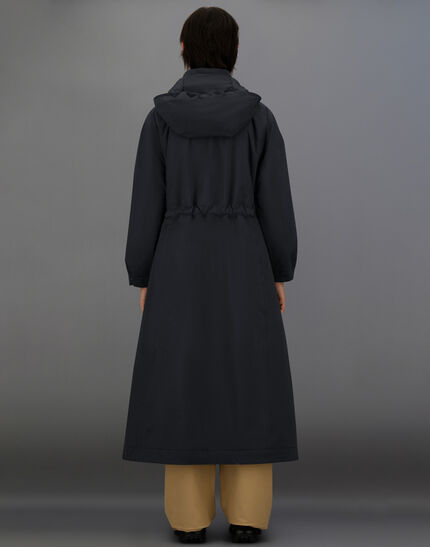 LAMINAR TRENCH COAT IN 2L GORE-TEX Black