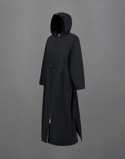 LAMINAR TRENCH COAT IN 2L GORE-TEX Black