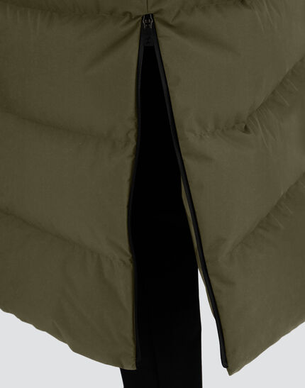 LONG JACKET IN 2-LAYER WINDSTOPPER Green