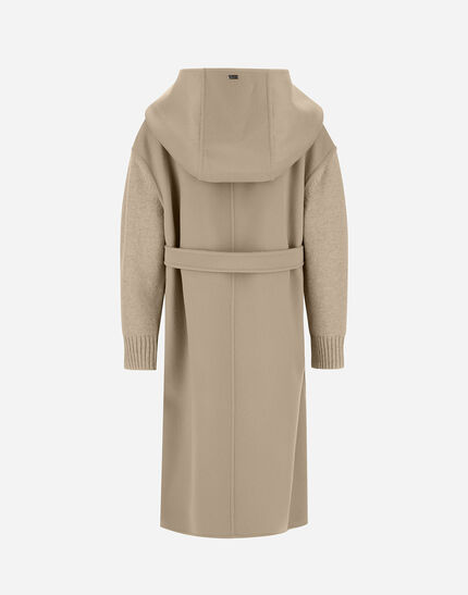 RESORT COAT IN DOUBLE FACED PURE WOOL Chantilly 6 RESORT COAT IN DOUBLE FACED PURE WOOL Chantilly