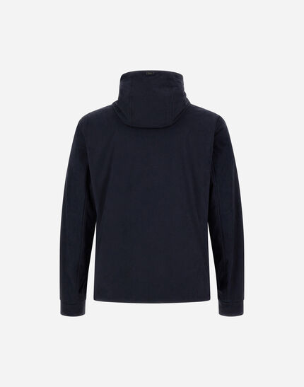 RESORT JACKET IN MELANGE SUEDE EFFECT & ECOAGE Navy Blue
