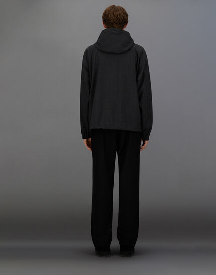 LAMINAR JACKET IN WOOL TOUCH Iron 5 LAMINAR JACKET IN WOOL TOUCH Iron
