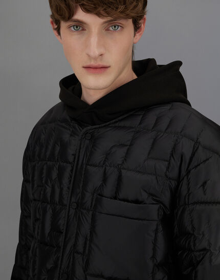 LAMINAR JACKET IN QUILTED RIPSTOP Black