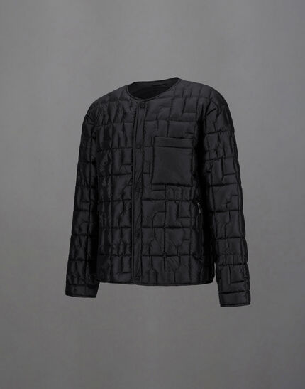 LAMINAR JACKET IN QUILTED RIPSTOP Black