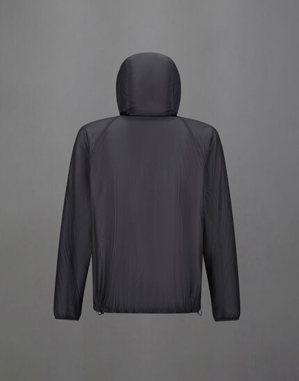 LAMINAR HOODED JACKET IN QUILTED RIPSTOP Black 7 LAMINAR HOODED JACKET IN QUILTED RIPSTOP Black