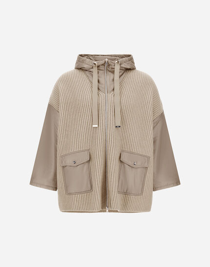 RESORT JACKET IN G.5 WOOL & NYLON ULTRALIGHT Chantilly 1 RESORT JACKET IN G.5 WOOL & NYLON ULTRALIGHT Chantilly