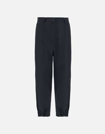 COTTON FEEL TROUSERS Navy Blue