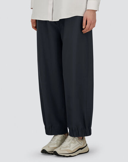 COTTON FEEL TROUSERS Navy Blue 3 COTTON FEEL TROUSERS Navy Blue