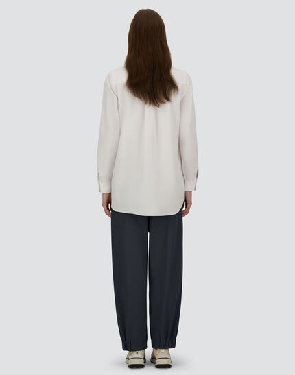COTTON FEEL TROUSERS Navy Blue 5 COTTON FEEL TROUSERS Navy Blue