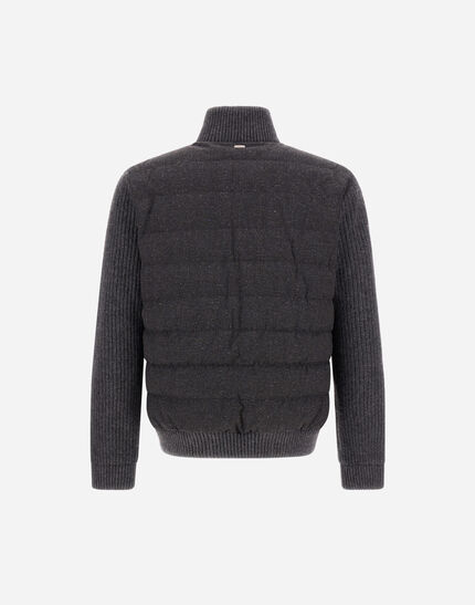RESORT JACKET IN WOOL KNICKERBOCKER Iron 5 RESORT JACKET IN WOOL KNICKERBOCKER Iron