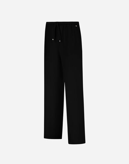 RESORT TROUSERS IN CASHMERE SILK Black 6 RESORT TROUSERS IN CASHMERE SILK Black