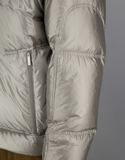 LAMINAR JACKET IN METALLIC SHIELD Silver 3 LAMINAR JACKET IN METALLIC SHIELD Silver