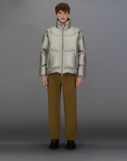 LAMINAR JACKET IN METALLIC SHIELD Silver 4 LAMINAR JACKET IN METALLIC SHIELD Silver