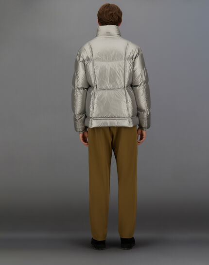LAMINAR JACKET IN METALLIC SHIELD Silver 5 LAMINAR JACKET IN METALLIC SHIELD Silver