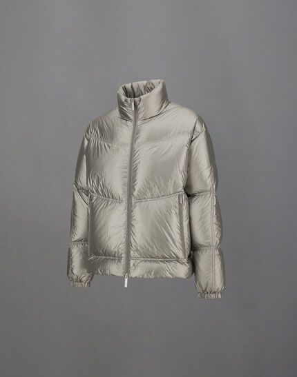 LAMINAR JACKET IN METALLIC SHIELD Silver 6 LAMINAR JACKET IN METALLIC SHIELD Silver