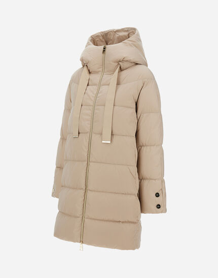 A-SHAPE JACKET IN SATIN Chantilly