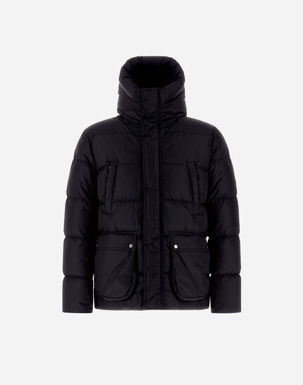 BOMBER JACKET IN NYLON CHAMONIX Black Espresso