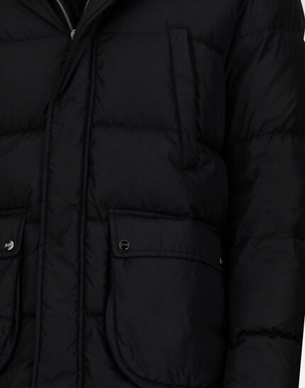 BOMBER JACKET IN NYLON CHAMONIX Black Espresso 3 BOMBER JACKET IN NYLON CHAMONIX Black Espresso