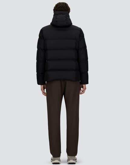 BOMBER JACKET IN NYLON CHAMONIX Black Espresso 5 BOMBER JACKET IN NYLON CHAMONIX Black Espresso