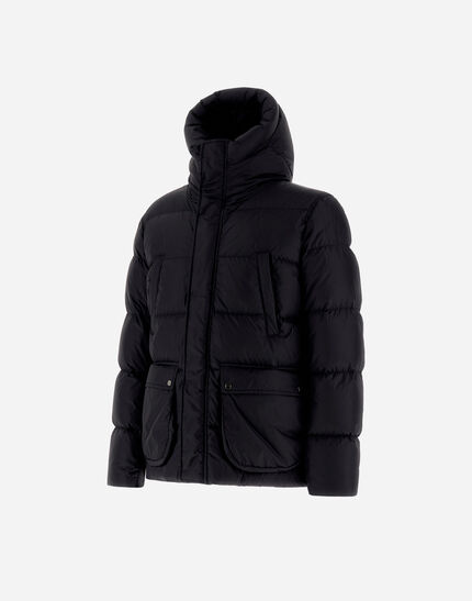 BOMBER JACKET IN NYLON CHAMONIX Black Espresso 6 BOMBER JACKET IN NYLON CHAMONIX Black Espresso