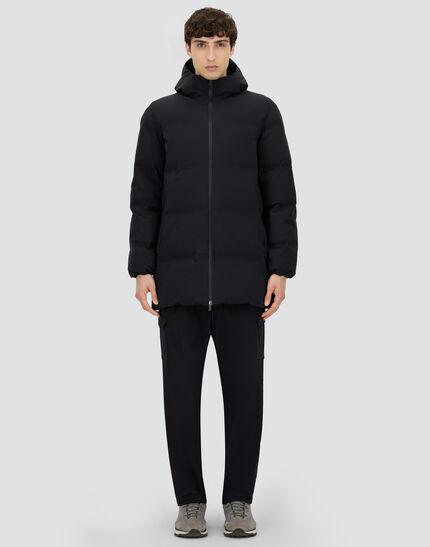 LONG JACKET IN NEW IMPACT Black 4 LONG JACKET IN NEW IMPACT Black